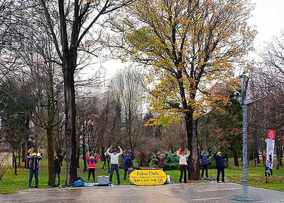 Image for article Les Roumains louent le Falun Dafa : « Authenticité-Bienveillance-Tolérance peut créer une société véritablement juste »