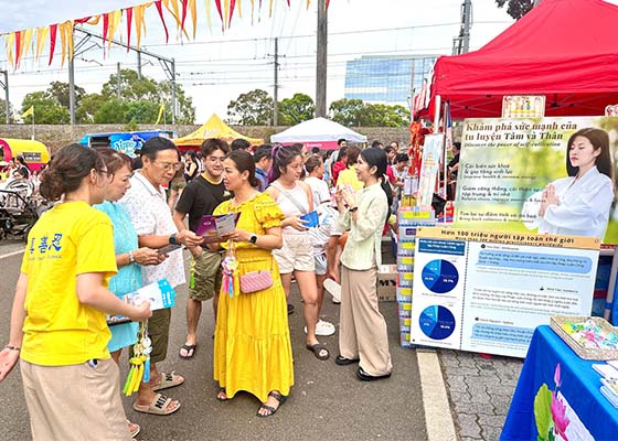 Image for article Sydney, Australie : Présentation du Falun Dafa à la population et célébration du Nouvel An chinois