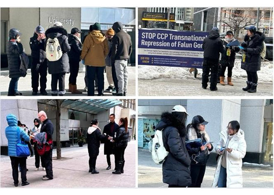 Image for article Toronto : Les Canadiens offrent leur aide et leur soutien pour mettre fin à la persécution du Falun Gong