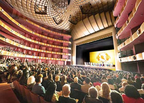 Image for article Des spectateurs américains et européens, à l’approche de Pâques, assistent aux représentations de Shen Yun : « Shen Yun donne envie de profiter des joies de la vie »