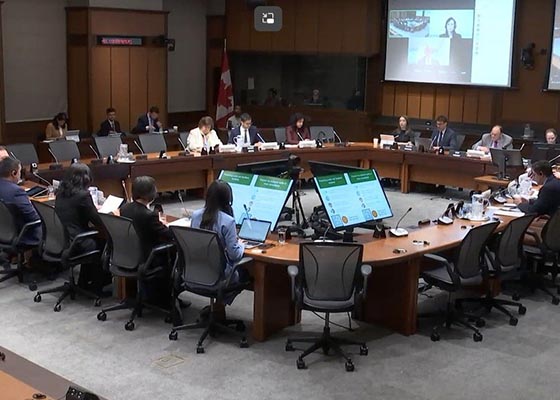 Image for article Canada : Témoignage lors d’une audition parlementaire révélant la répression transnationale du PCC