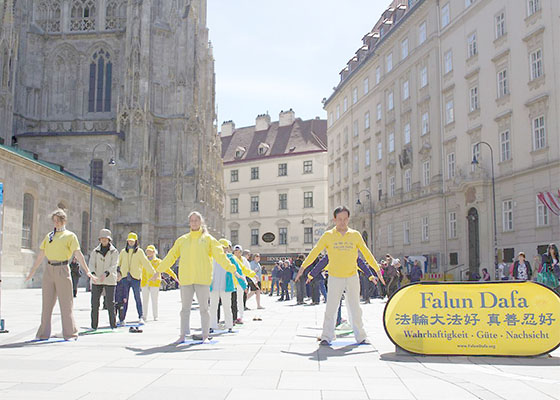Image for article Autriche : À Vienne, les habitants appellent à mettre fin à la persécution lors d’activités pour commémorer l’Appel du 25 avril