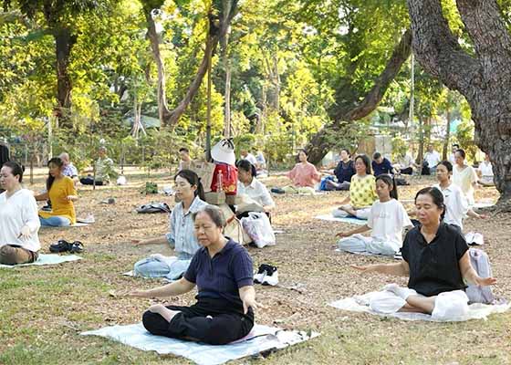 Image for article Thaïlande : Les pratiquants célèbrent la Journée mondiale du Falun Dafa