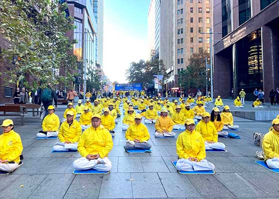 Image for article En cette Journée mondiale du Falun Dafa, la population de Sydney salue le Falun Dafa pour sa protection de l’humanité