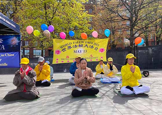 Image for article Finlande : La célébration de la Journée mondiale du Falun Dafa à Helsinki suscite des éloges