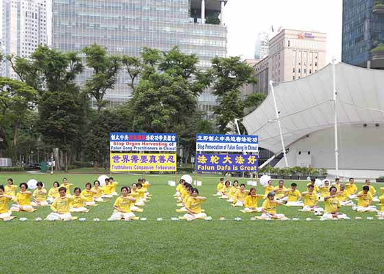 Image for article Singapour : Soutien aux activités de sensibilisation aux vingt-sept ans de persécution du Falun Gong