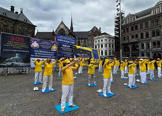 Image for article Une activité à Amsterdam pour condamner 27 ans de persécution en Chine