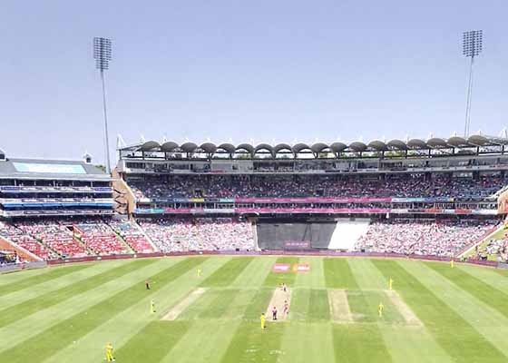 Image for article « Authenticité-Bienveillance-Tolérance » trouve un écho auprès des fans de cricket à Johannesburg, en Afrique du Sud